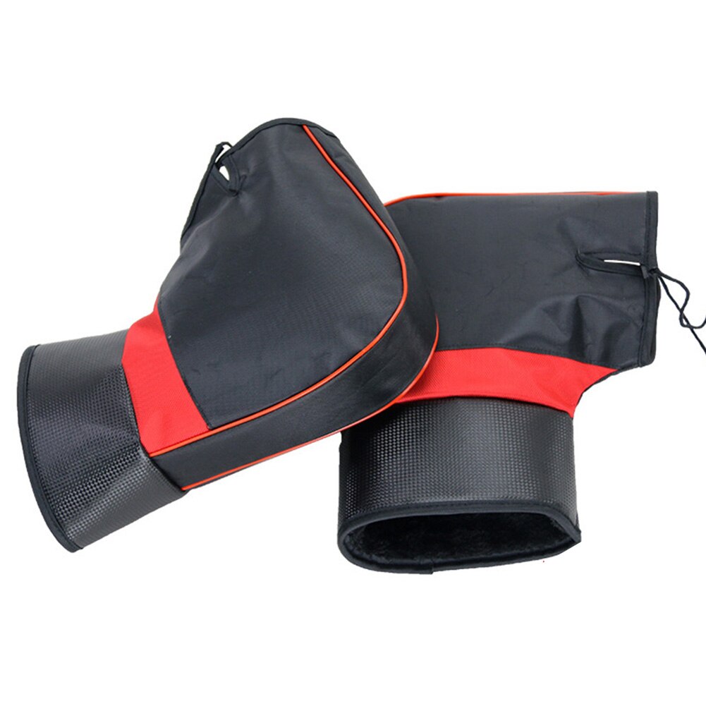 Manguitos térmicos de invierno para manillar de motocicleta, guantes universales para motocicletas, accesorios para motos: B