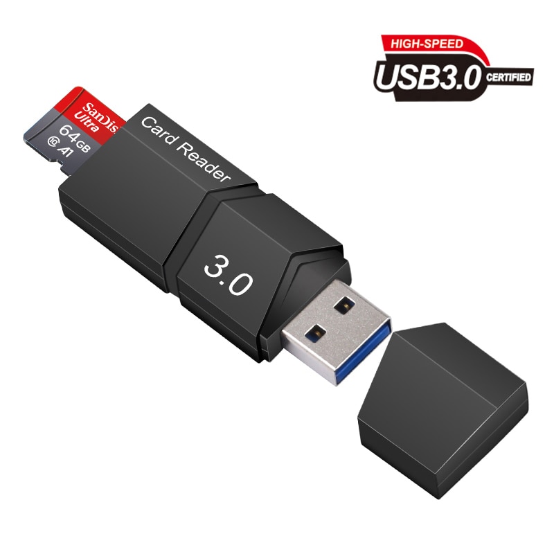 Microsd-kartenleser usb 3.0 kartenleser 2.0 für usb microsd adapter flash-laufwerk smart memory card reader sd-kartenleser