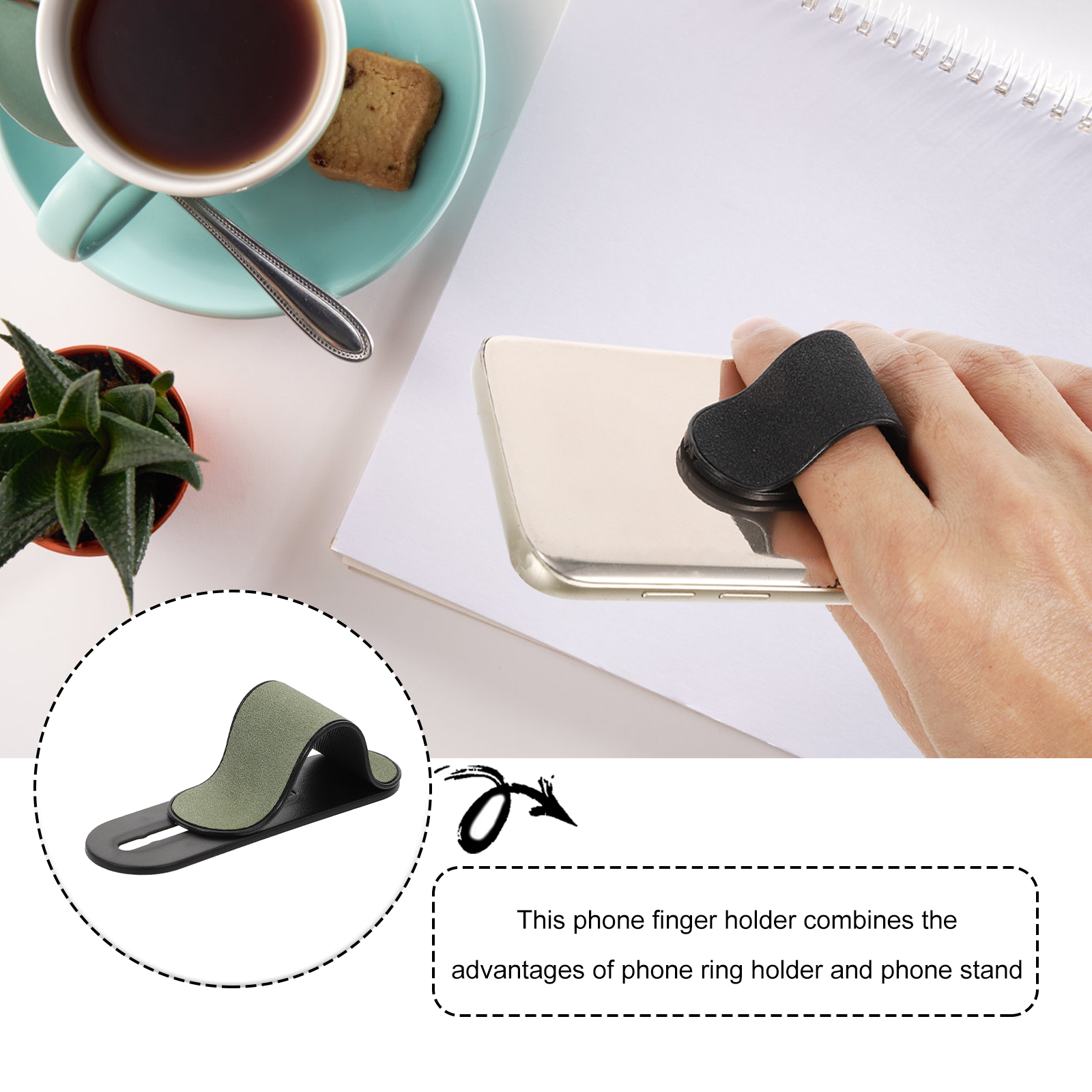 Mobile Phone Ring Holder Adhesive Finger Strap Cell Kit Trays Bracket Abs Adjustable Cellphone Stand Baby Serve