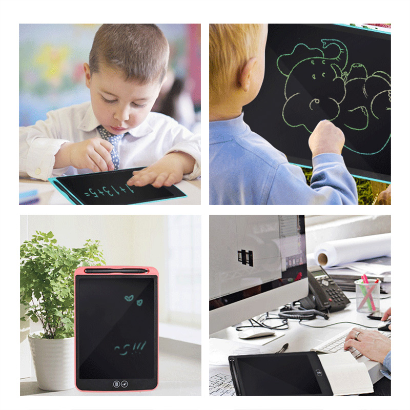 Tableta de escritura Digital portátil ultrafina, tabletas gráficas de dibujo, tableta LCD colorida, tableta electrónica de escritura a mano, bolígrafo de para niños