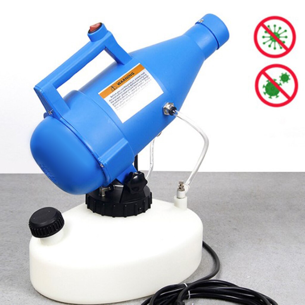 ULV Cold Fogger 5L Electric Fogging Machine Disinfection Sprayer Adjustable EU Plug, 1200W