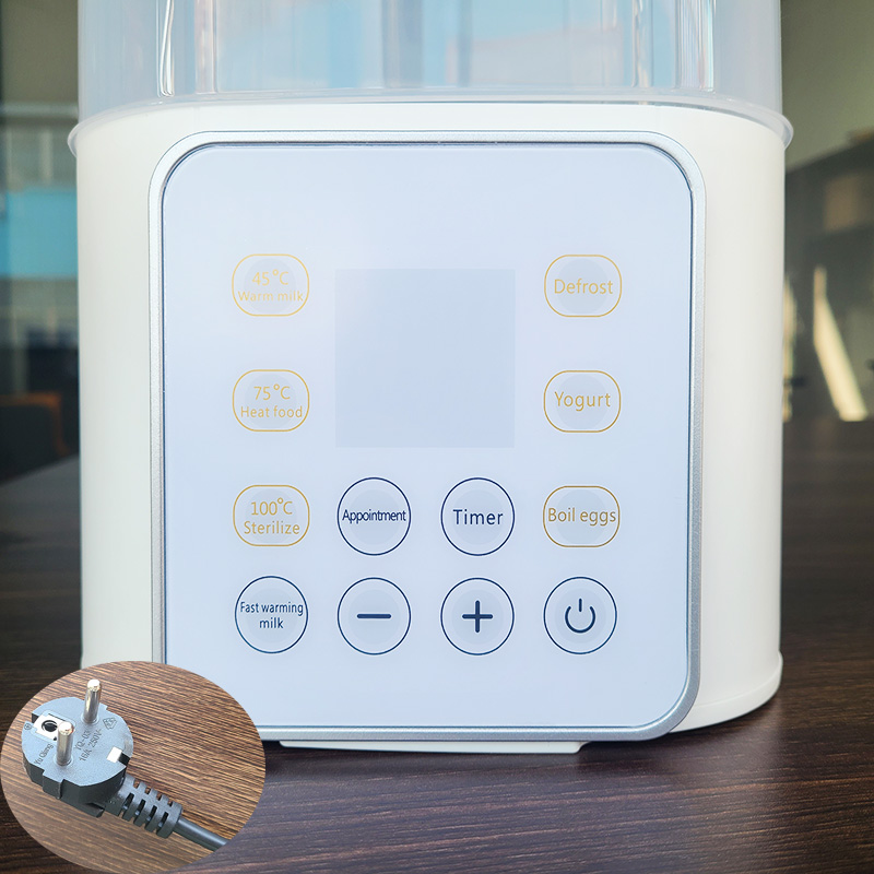 Scaldabiberon Multifunzione Veloce Accessori per bambini Riscaldatore per alimenti Scaldalatte Sterilizzatore con controllo accurato della temperatura