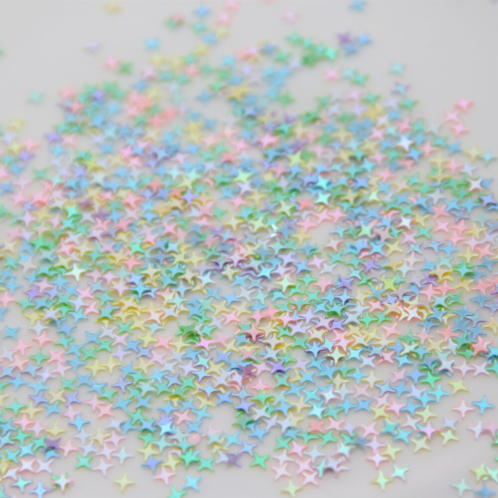 Mini Kleurrijke Ster Pailletten 11000 stuks Glitter PVC Loose Pailetten Manicure DIY Ambachten Bruiloft Nail Art Decoratie Tafel Confetti