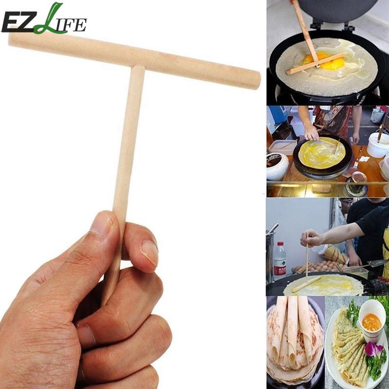 Chinese Specialty Pancake Batter Wooden Spreader Stick Restaurant Tool Kitchen Kitchen Maker Supplies Crepe LPT4914 N5K3