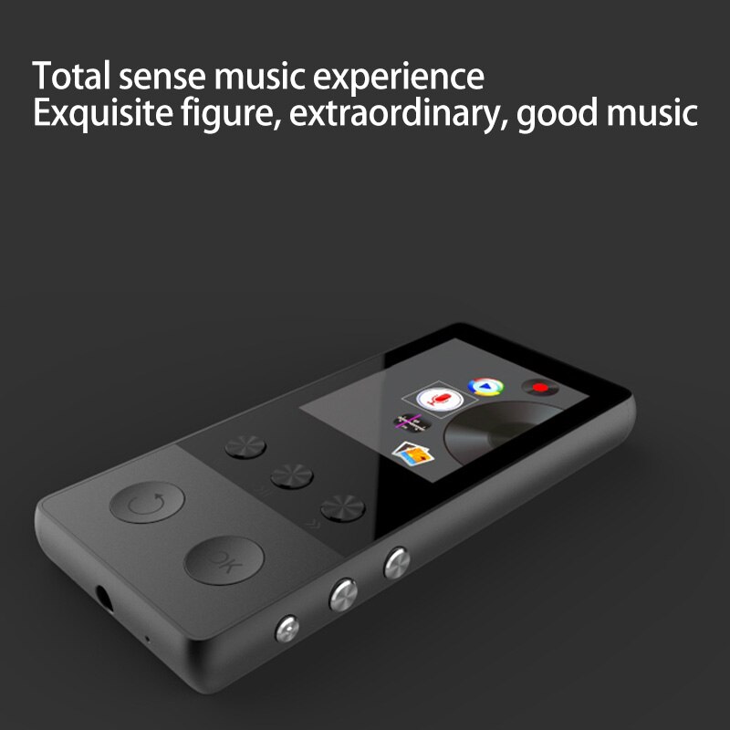 Reproductor Mp3 A5 PLUS Bluetooth Mp4 Walkman estudiante puede Insertar tarjeta Ultra-Delgado MP3
