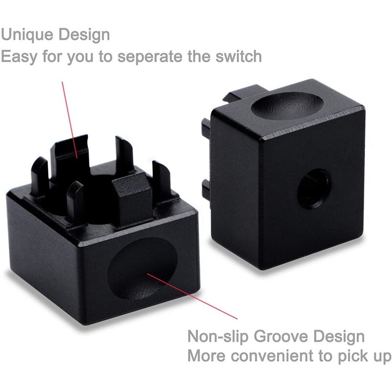 Apriscatole in lega di alluminio con estrattore Keycap per interruttori Cherry MX