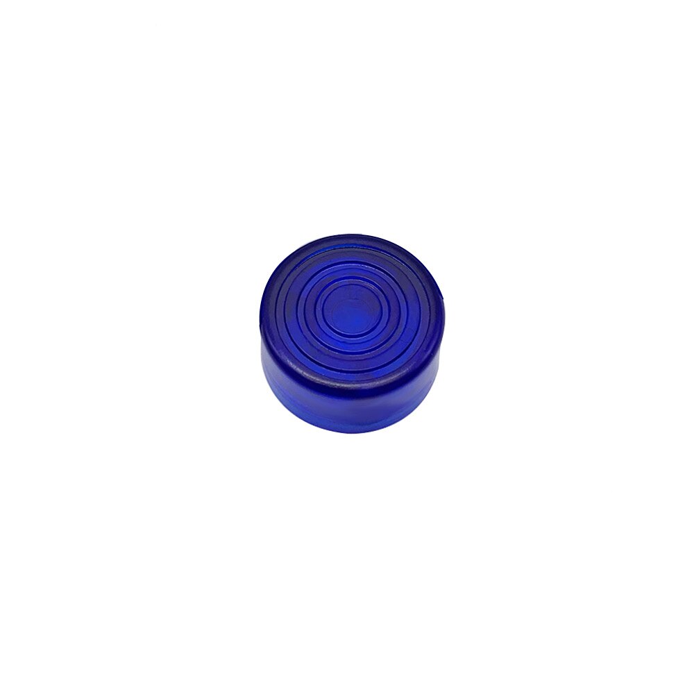 Interruptor de Pedal de efectos de guitarra eléctrica, tapa de plástico, Protector de botón, parachoques: Blue