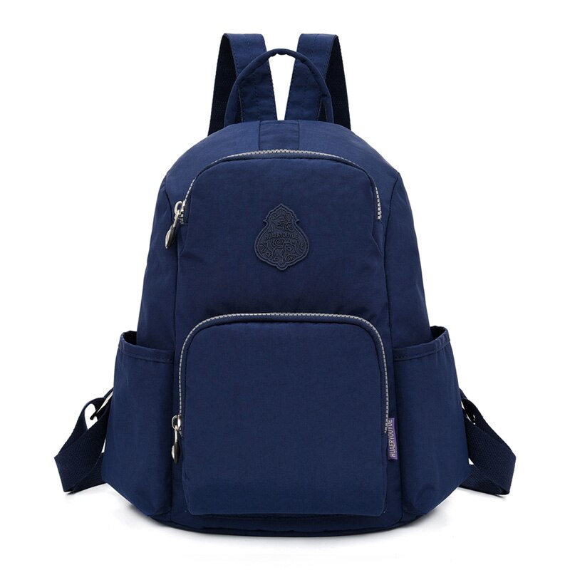 Vrouwen Rugzakken Nylon Rugzak Vrouwelijke Schooltas Sac A Dos Schoudertas Mochila Feminina School Rugzakken Voor Tieners: Blue