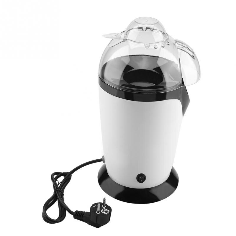 1200W Draagbare Elektrische Popcorn Maker Thuis Ronde/Vierkante Air Popcorn Making Machine Keuken Desktop Mini DIY Maïs maker