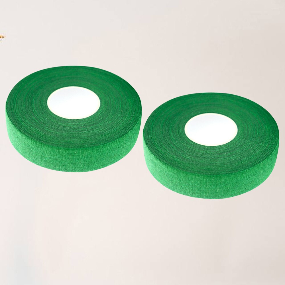 2x Hockey Stick Tape - 20M Roll - Anti-Slip Sport Wrap - Waterproof Cotton for Practice