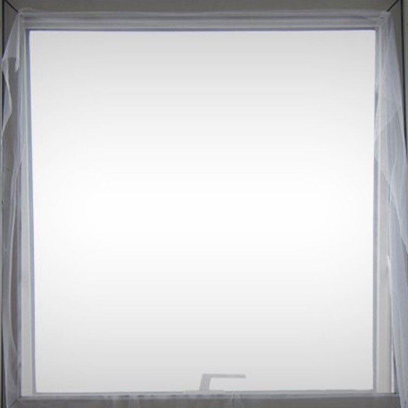 Insect Net Anti-mosquito Fly Mosquito 1.3*1.5m Adhesive Mosquito Screen Dustproof DIY Invisible 1Set Window Net 1.5*2m