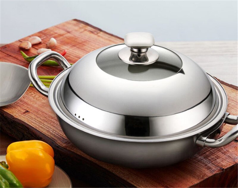 Cookware Reinforced Glass Lid Tempered Wok Lid Pyrex Glass Round Chef Pan Lid with Knob Premium Qualtiy Pan Cover bowl cover