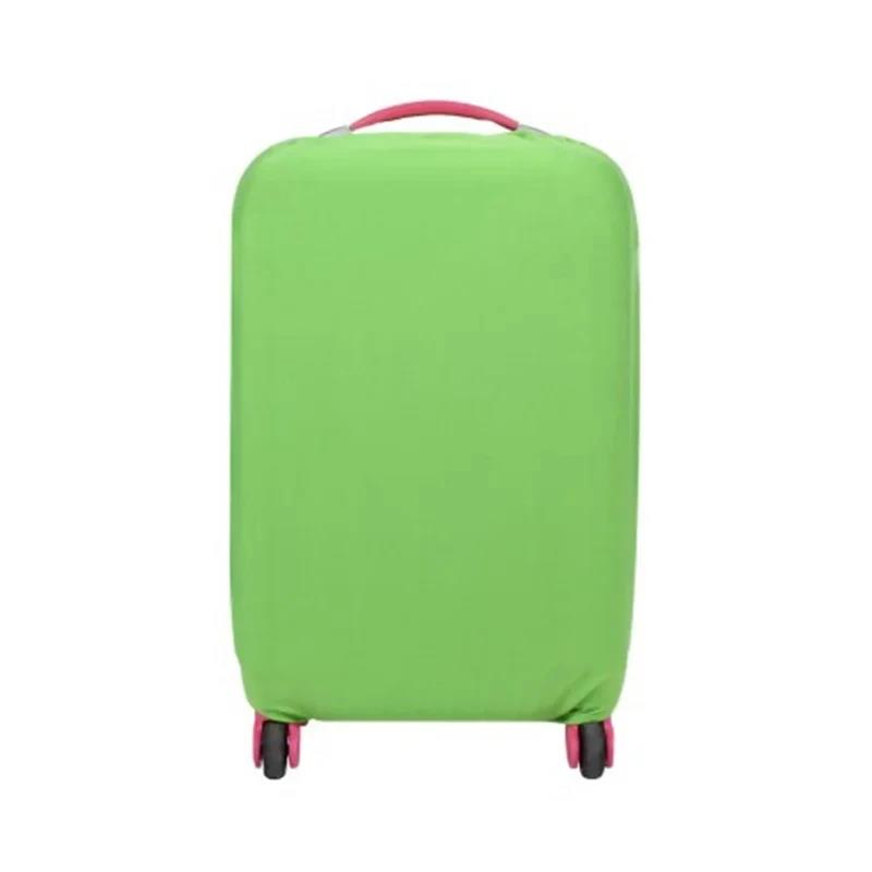 Nueva funda protectora de maleta de tela elástica, estuche antipolvo para equipaje, adecuado para organizador de viaje de 18-32 pulgadas: M / Transparente