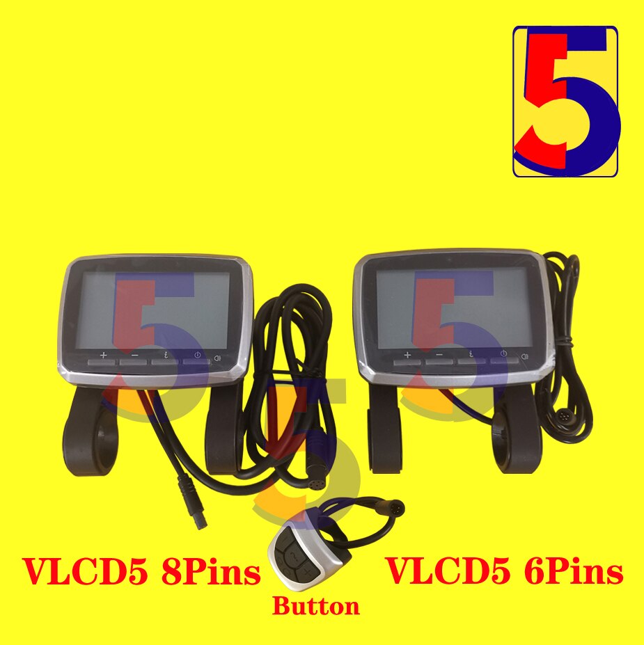 Tongsheng TSDZ2 VLCD5 Display 6Pins Of 8Pins-VLCD6 Display-XH18 Display Voor Tongsheng TSDZ2 Mid Motor