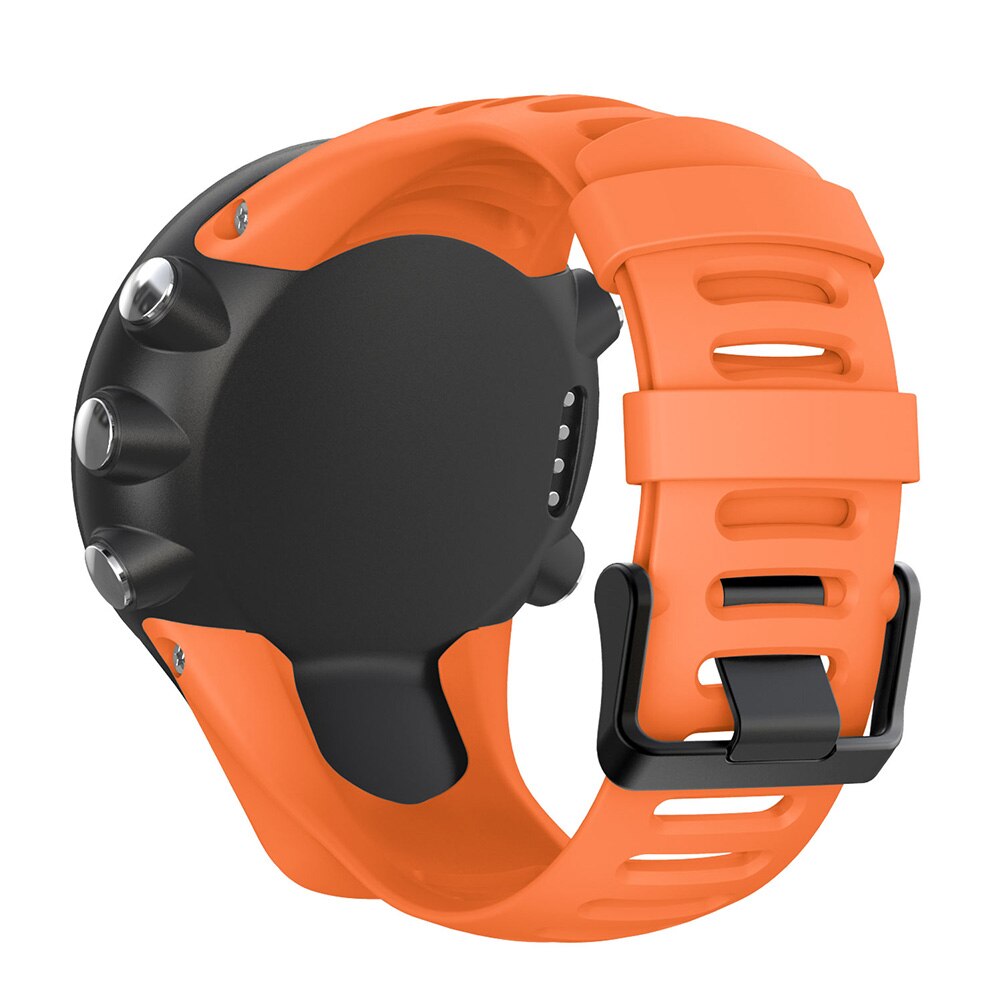 24mm Silikonowy sportowy pasek zamienny do zegarka Suunto Ambit 3 / Ambit 2 / Ambit 1 Inteligentny zegarek Bransoletka na rękę Pasek do zegarka: WHITE