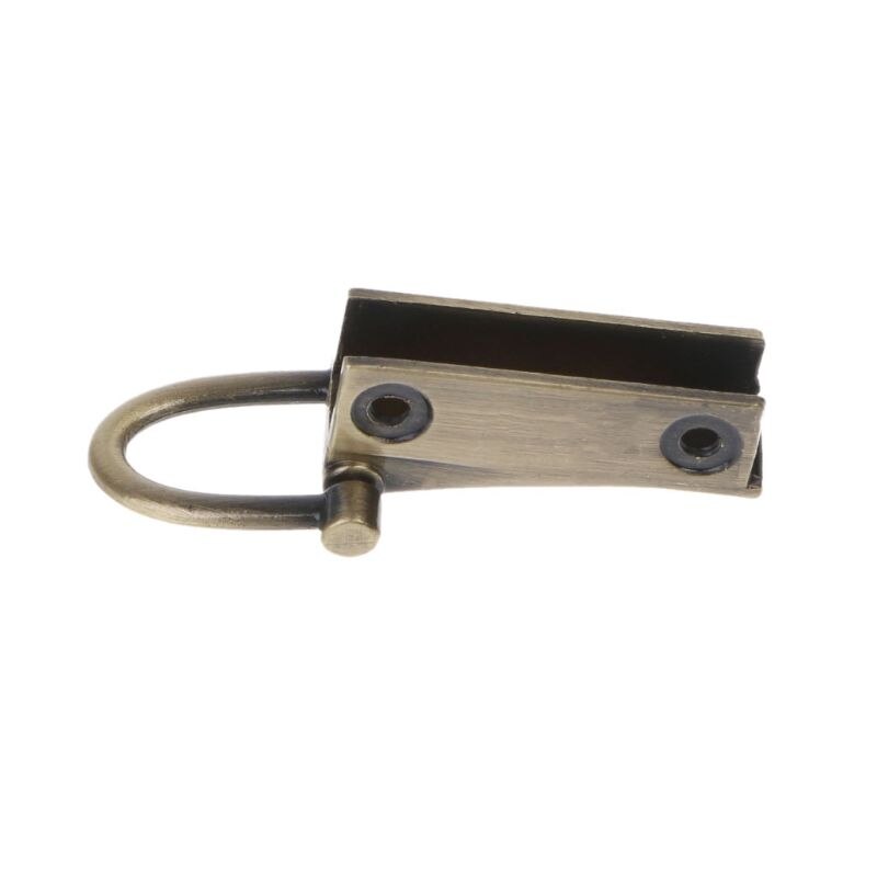 2 Side Metal Clip Hardware Clasp Accessory for DIY Purse Making Handbag Shoulder Crossbody Bags