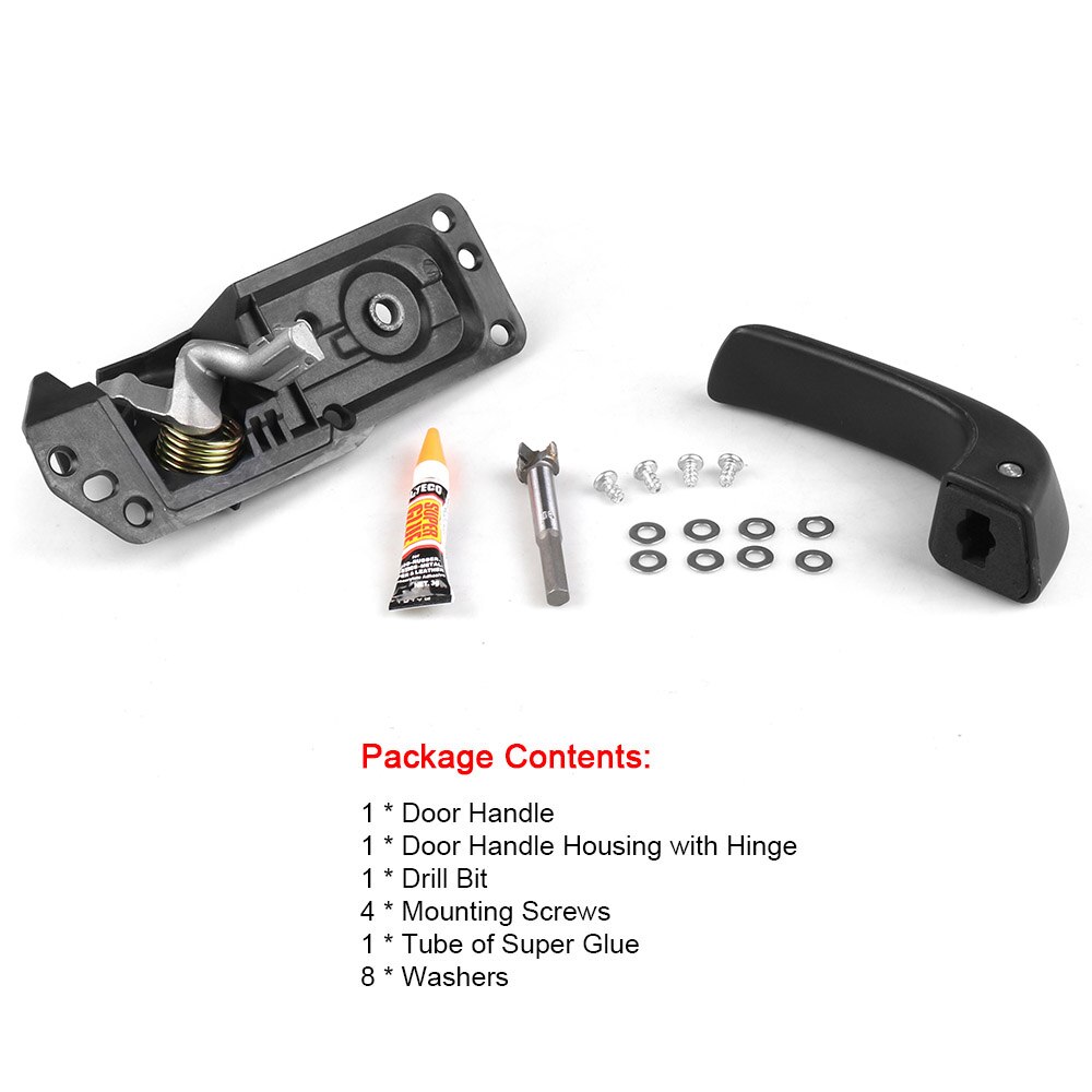 Door Handle Repair Kit Interior Inside Passenger Side for Sierra Silverado 07-12 Front or Rear