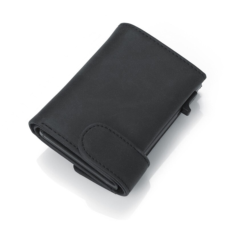 Zovyvol Rfid Anti-Diefstal Mannen Smart Wallet Credit Card Unisex Portemonnee Porte Carte Card Case Paspoorthouder