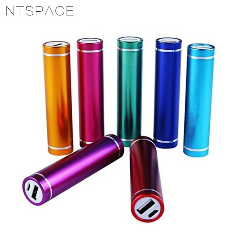 Mode Multicolor USB 5 v 1A Power Bank Pak 18650 Batterij Externe DIY Kit Case Box Per Universele Mobiele Telefoons gratis lassen