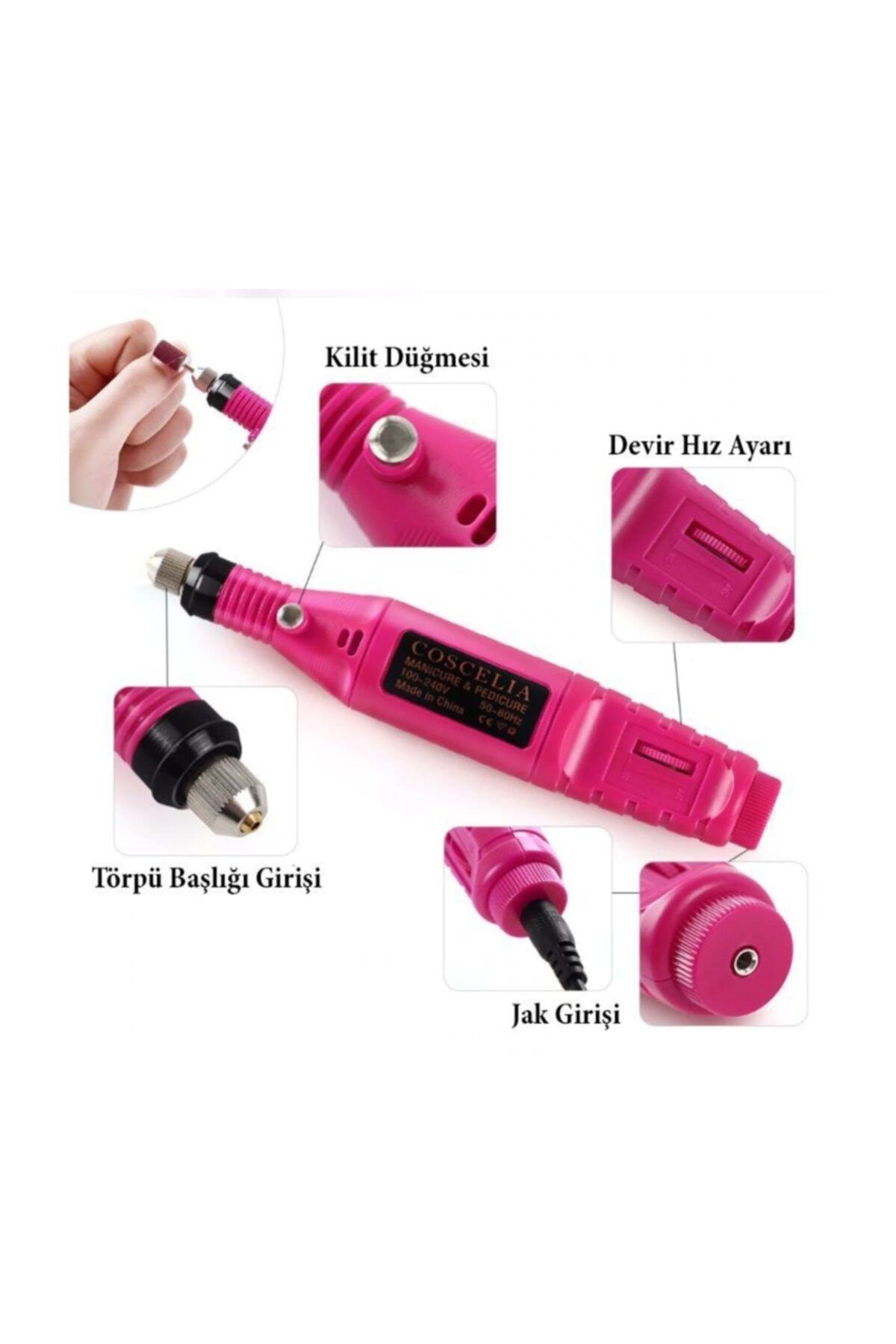 Keramische Frees Voor Manicure Elektrische Boor Set Met Nail Boren Frees Manicure Machine Kit