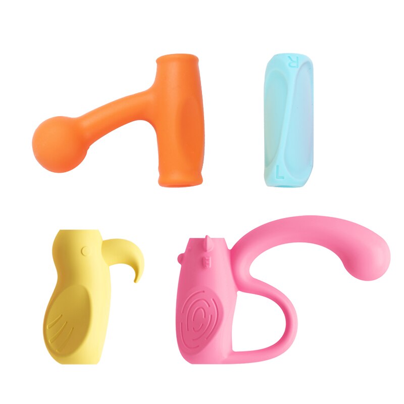 Andstal Ergonomic Pencil Grip for kids Foam Pencil Grip Pencil Holder Grips Writing Aid for Righties and Lefties Stationery Set