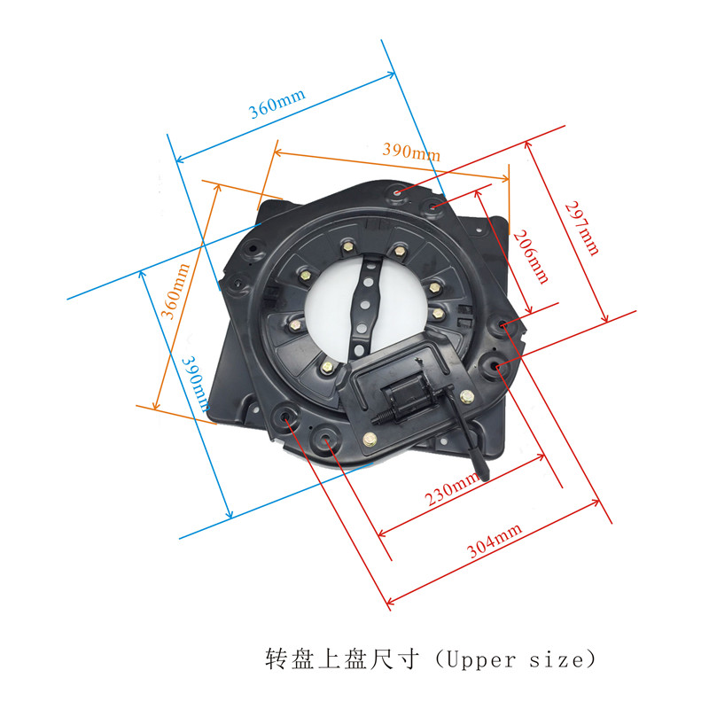 Car Seat Swivel And Vehicle Seat Rotary Modification Non-Dedicated Mechanism Great For RV Seat Swivel Rotating Mount