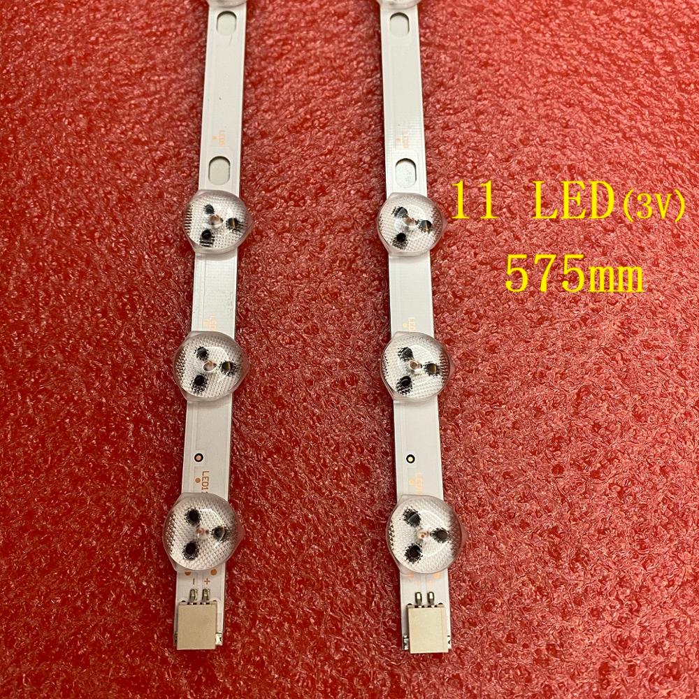 LED-Streifen für 32PFL3008H/12 32PFL 300812 Panasonic TX-32E302B TX-32DS352E TX-32FS350E TX-32A300E TX-32C300B 32 NDV Hallo3201HD