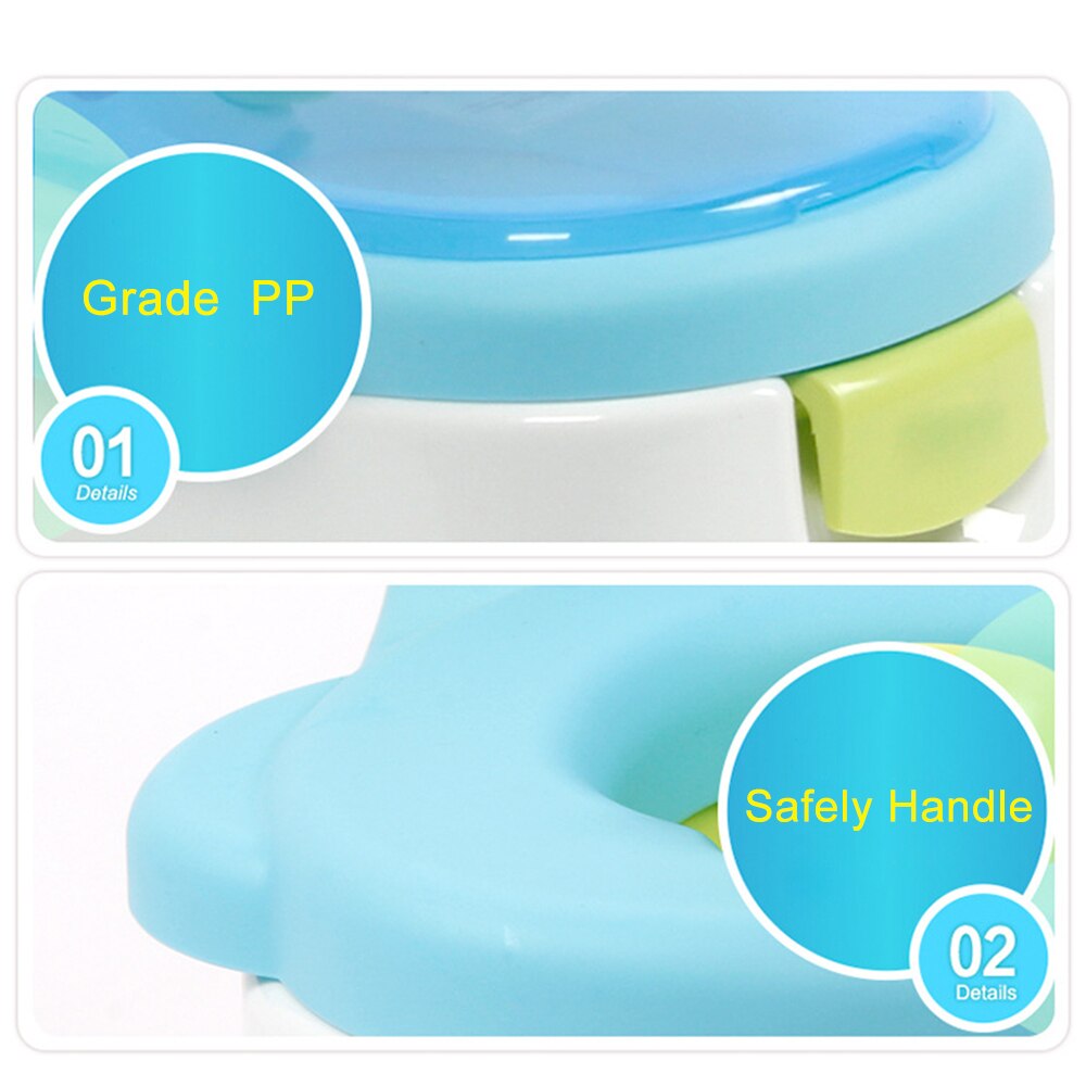 Baby Potje Potties Plastic Training Zetel Cartoon Baby Wc Gevouwen Draagbare Potje Trainer Zuigeling Wc Stoel Voor Kids Kinderen