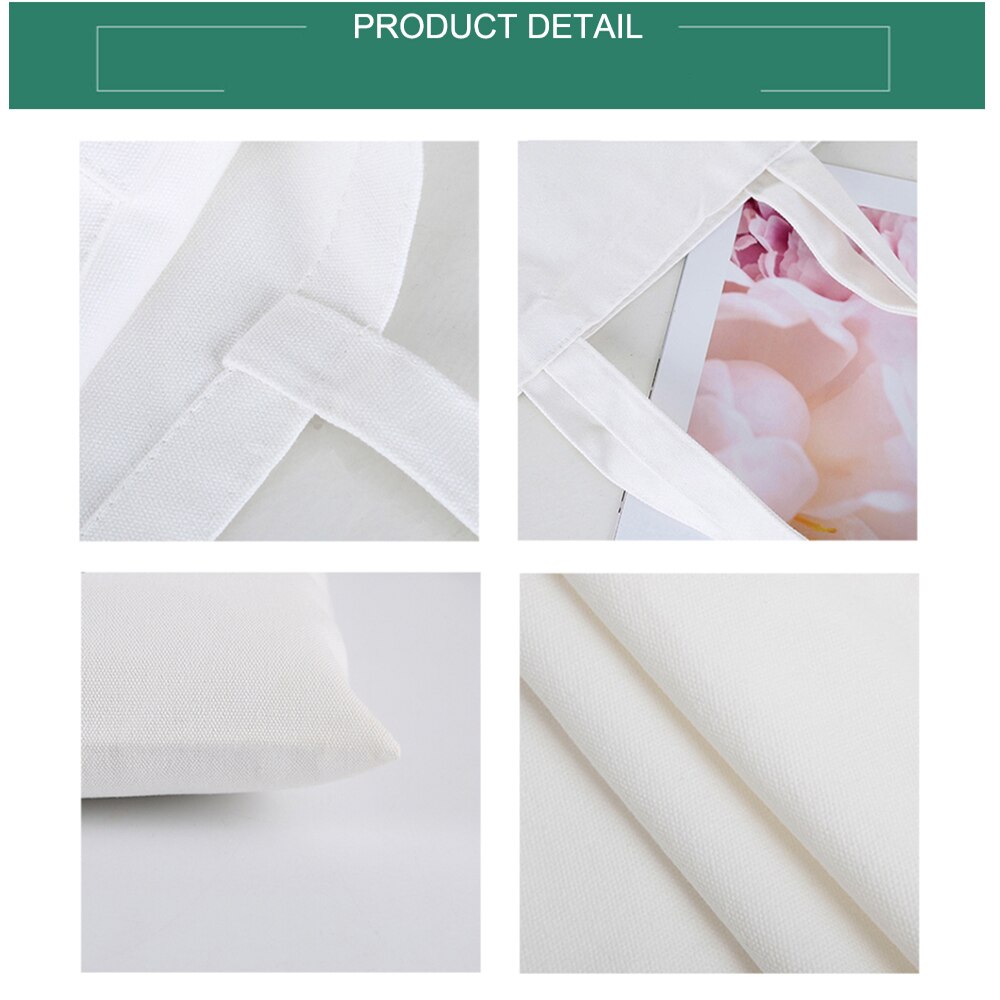 Draagtas Boodschappentas Mode Forens Casual Canvas Schoudertas Witte Tijd Jaar Patroon Afdrukken Serie Student Draagtas