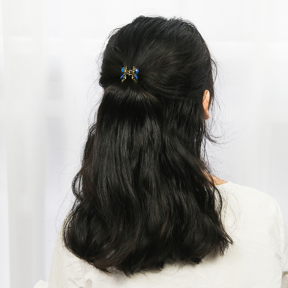 Wybu hars hart strik haar klauwen voor vrouwen zinklegering haarspeld haarspeld metalen haarsieraden voor vrienden