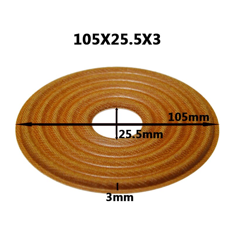 2pcs 102x25.5/103x25.5/103x35.5/105x25.5mm Elastic Wave Loudspeaker Subwoofer Woofer Bass Speaker Repair Spider Damper