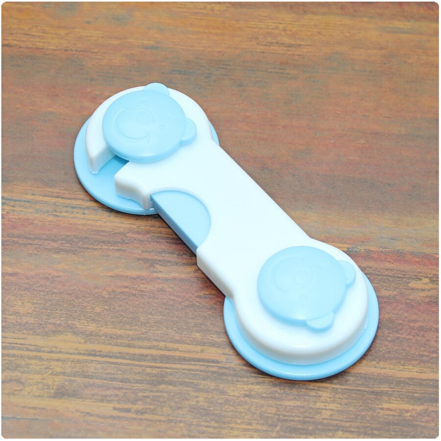 1 Pcs Baby Security Drawer Latches Plastic Cabinet Lock Child Safety Baby Protection From Children Safe Locks for Refrigerators: num16