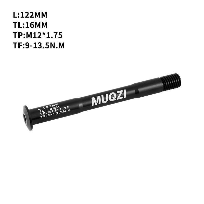 MUQZI MTB Asse Passante 15x100 15x110 12x142 12x100 12x148 Asse Ruota Bicicletta Da Strada 12mm 15mm Mozzo Perno Passante Albero Forcella