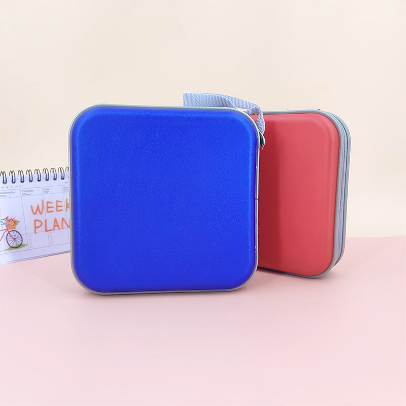 40pcs Portable Disc CD DVD Wallet Storage Organizer Case Boxes Holder CD Sleeve Hard Bag Album Box Cases with Zipper
