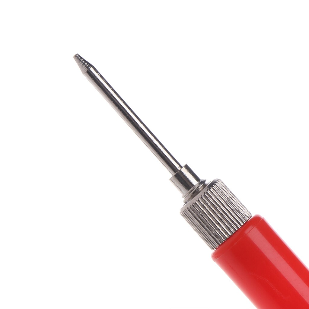 2pcs Spring Test Probe Tip Insulated Hook Wire Connector Lead Pin for Multimeter Whosale&amp