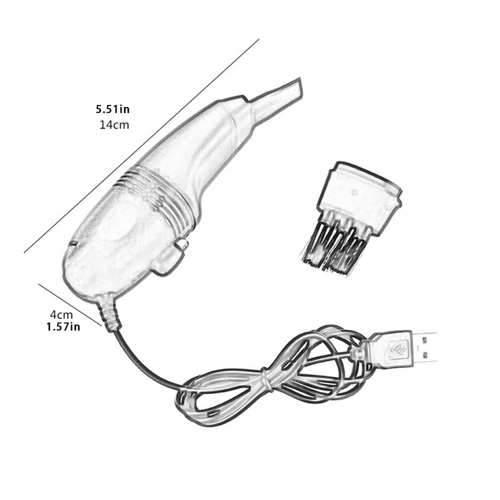 1 Usb robić komputera środek czyszczący robić klawiatury Pc laptop odkurzacz komputer odkurzacz zestaw narzędzi usuń szczotka robić kurzu biurko robić pracy w domu