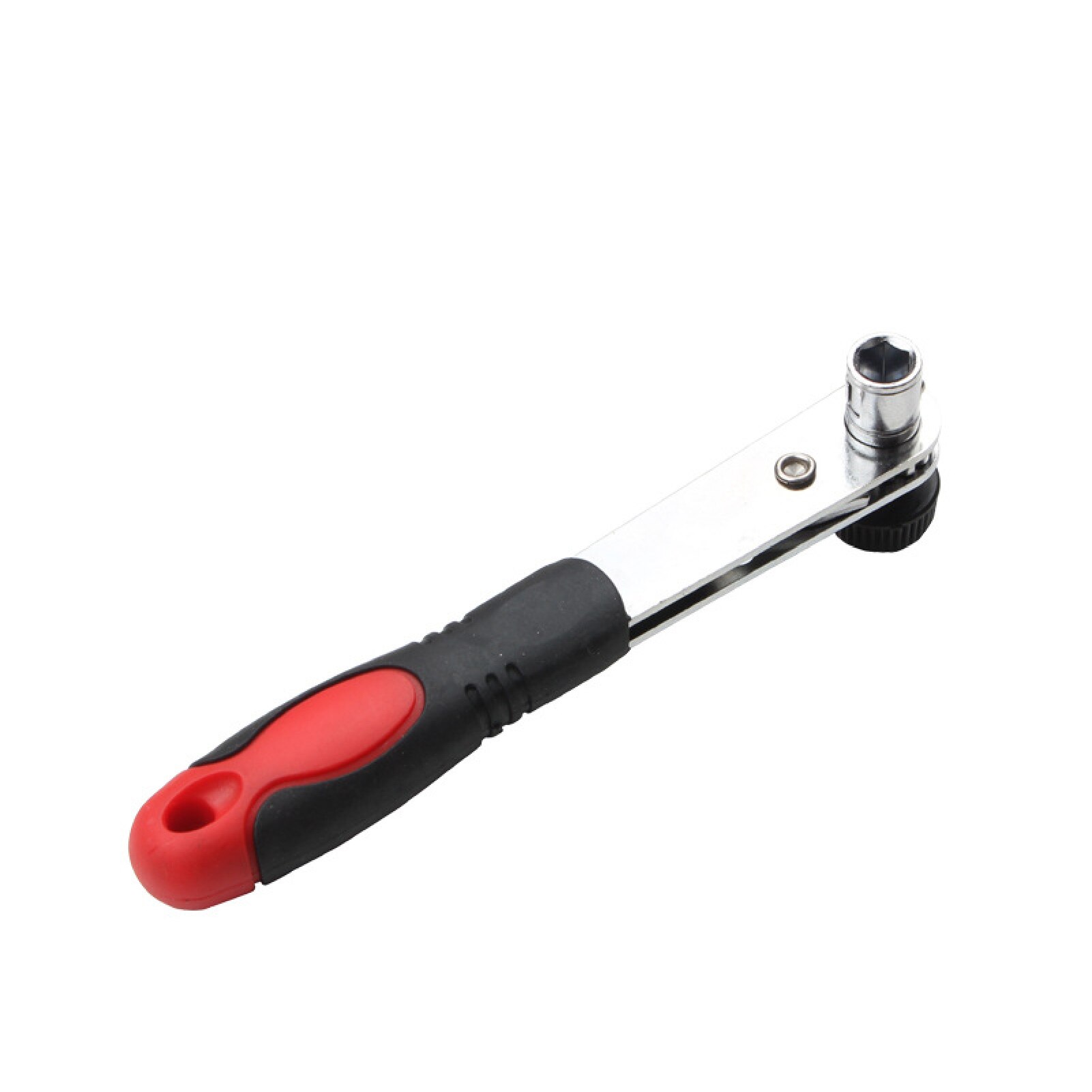 6.35mm Semi-automatic Ratchet Wheel Wrench Screwdriver Rod Dual-directional Regulation Rotatable Handheld Quick Socket Spanner