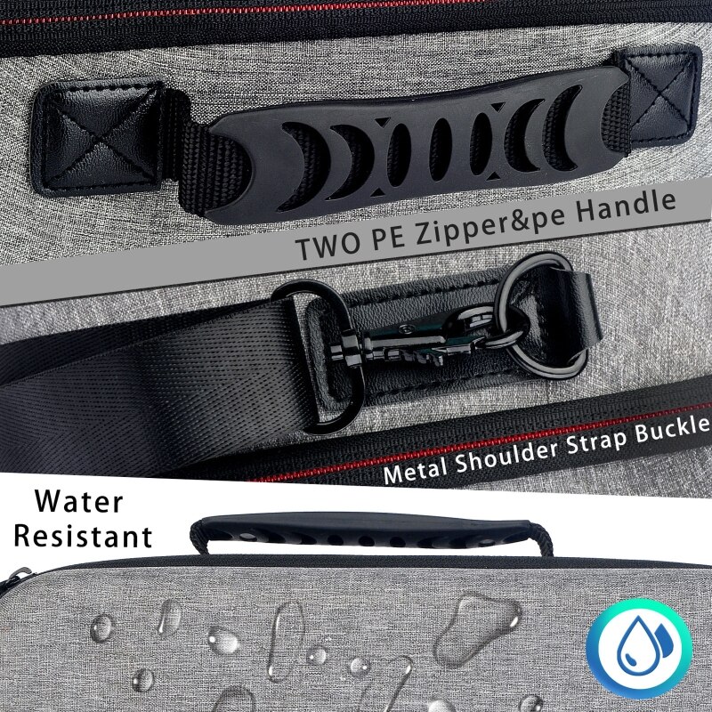 Multi-Function Carry Hard Case Cover Box for -Oculus Quest 2 VR Headset and Accessories VR glasses EVA Handbag Storage Box