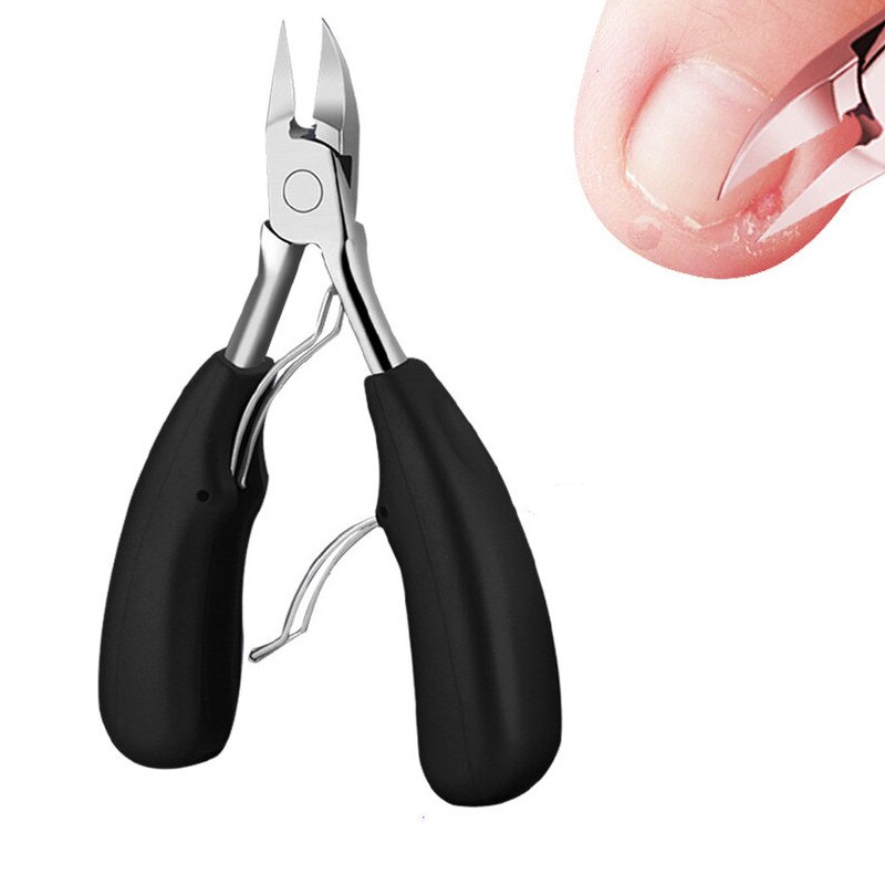 1Pcs Teen Nagelknipper Correctie Dikke Nagels Ingegroeide Teennagels Tangen Cutters Dode Huid Vuil Remover Pedicure Care Tool