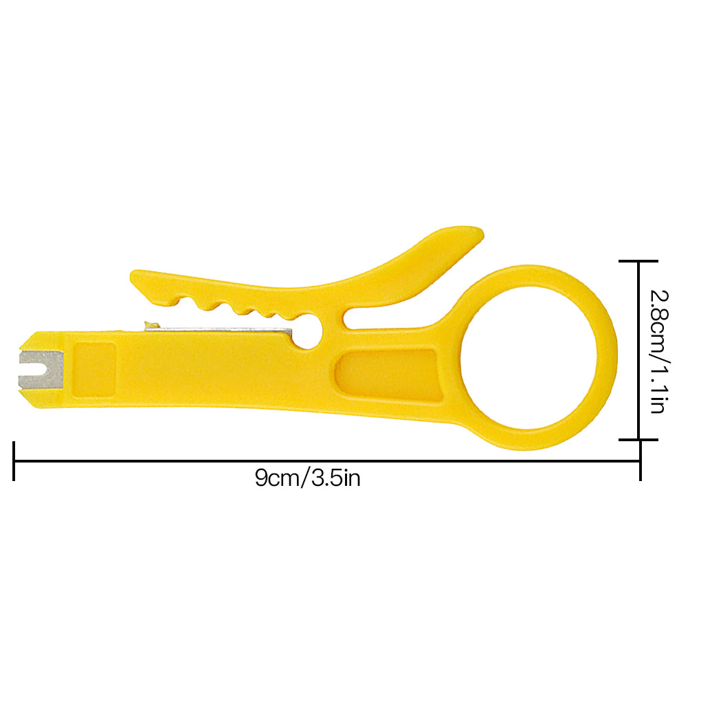 Netwerk Kabel Stripper Utp Kabel Mini Strippers Stp Kabel Cutter Telefoon Draad Strippen Tang Draagbare Handje Reparatie Tool