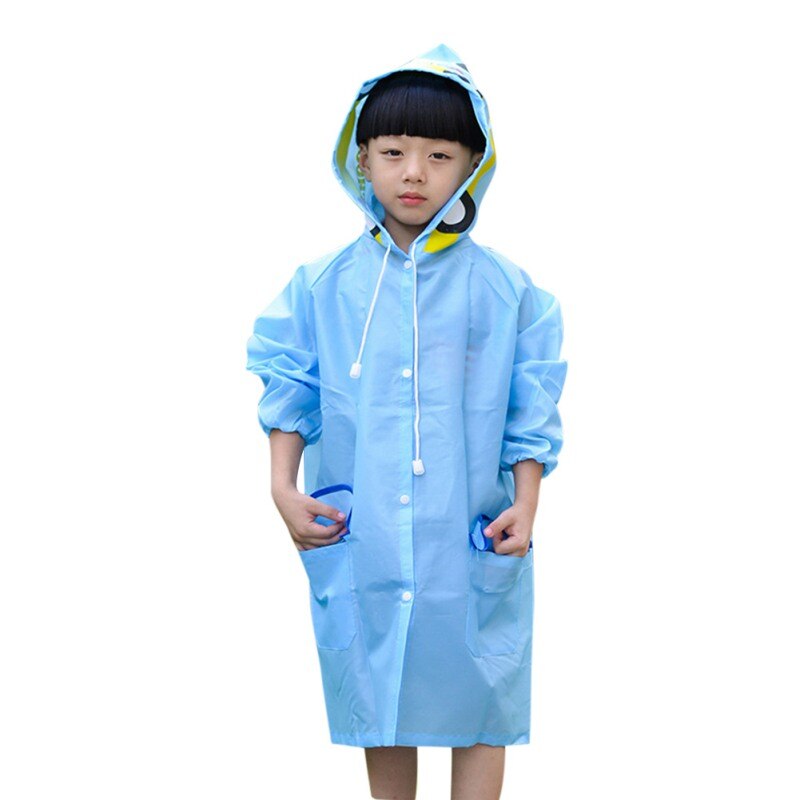 1Pc Jas Cartoon Dier Stijl Jas Waterdicht Kids Voor Kinderen Regenjas Regenkleding Student Poncho ·