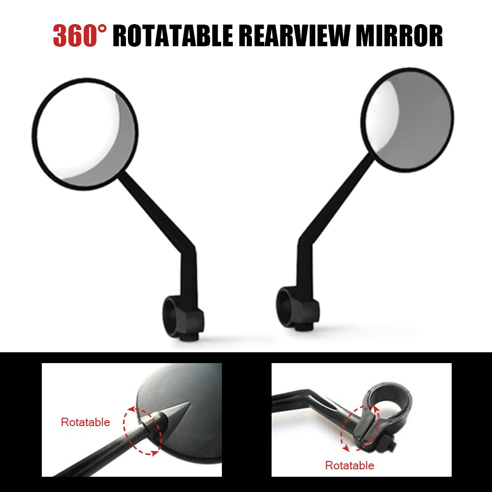 Espejo retrovisor para bicicleta Xiaomi Mijia M365, accesorios para ciclismo, 2 uds.