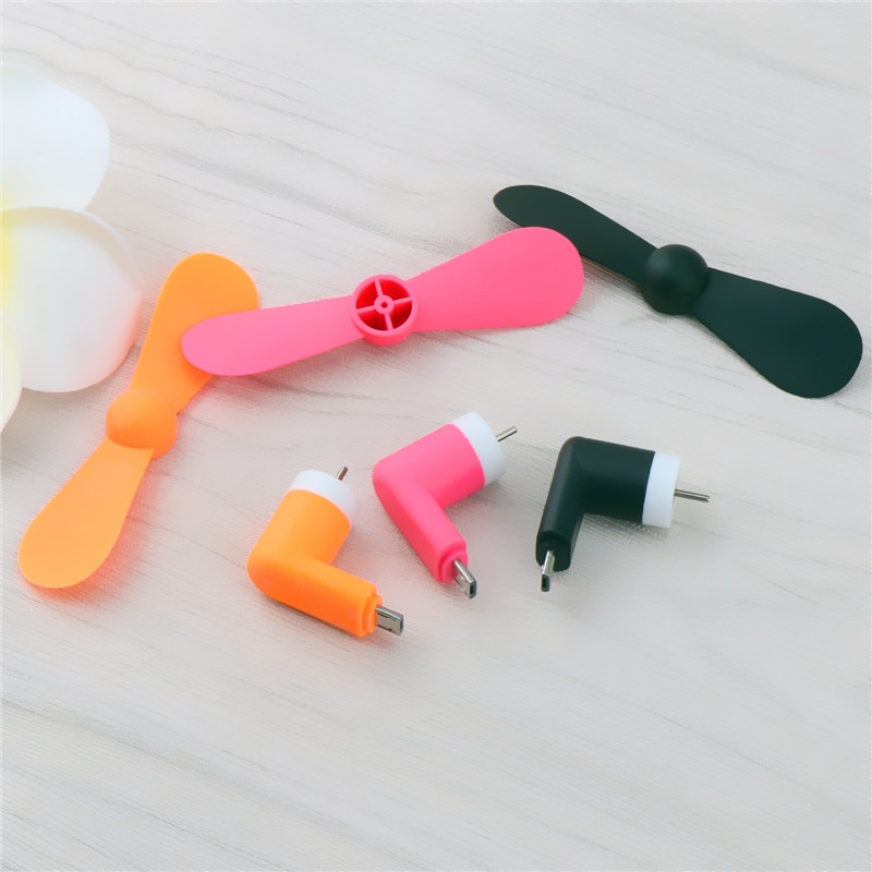 Micro USB Fan Flexible Mini Fans Cooler Cellphone Hand Fan for Samsung Xiaomi Android Phone Fan for iPhone 5 6 6s 7 Plus 8 X XR