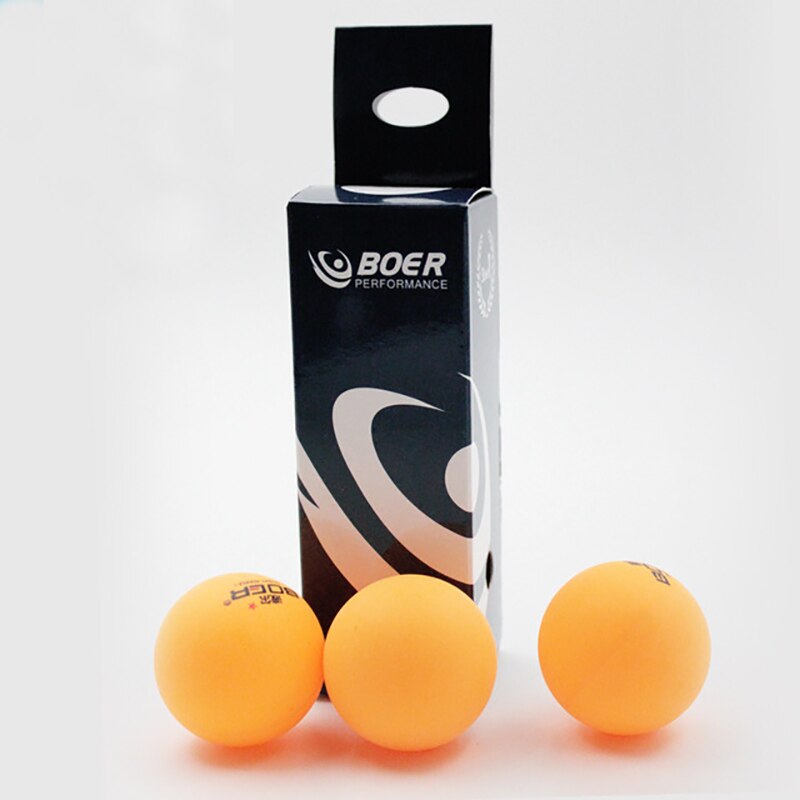 Boer 3 Stks/pak 1-Ster Niveau 40Mm Tafeltennis Ballen Ping Pong Ballen Amateur Training Ballen