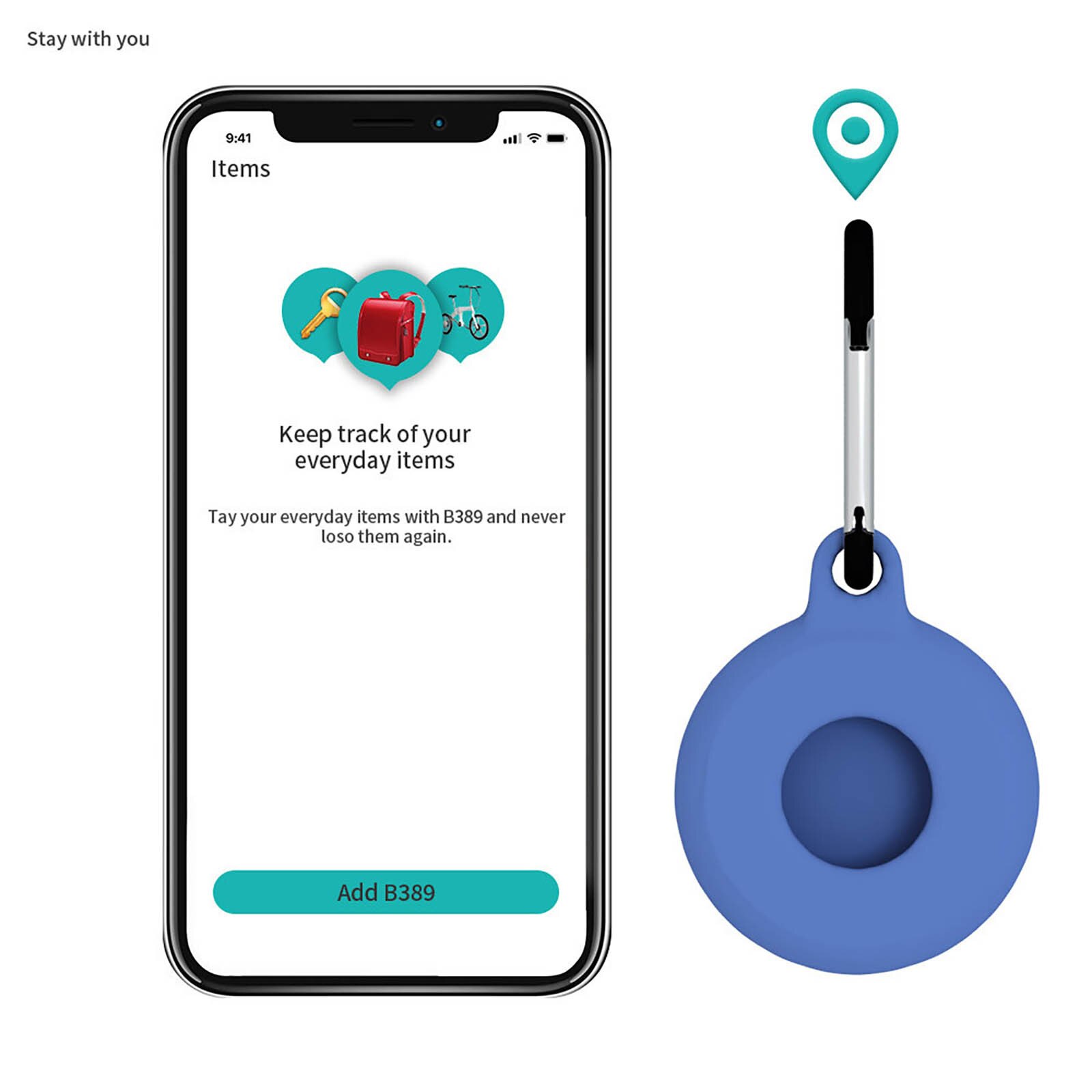 Phone Protective Cover For Aircovered AirTag Case Silicone Protector Bumper Case Compatible with Apple AirTags Tracker Buckle