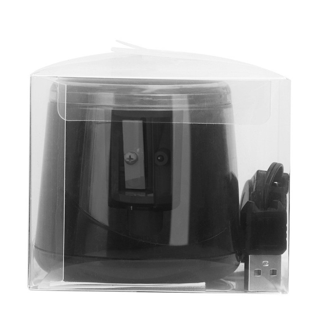 USB Electric Pencil Sharpener Automatic Pencil Sharpeners For Office School Single Hole Pencil Sharpener
