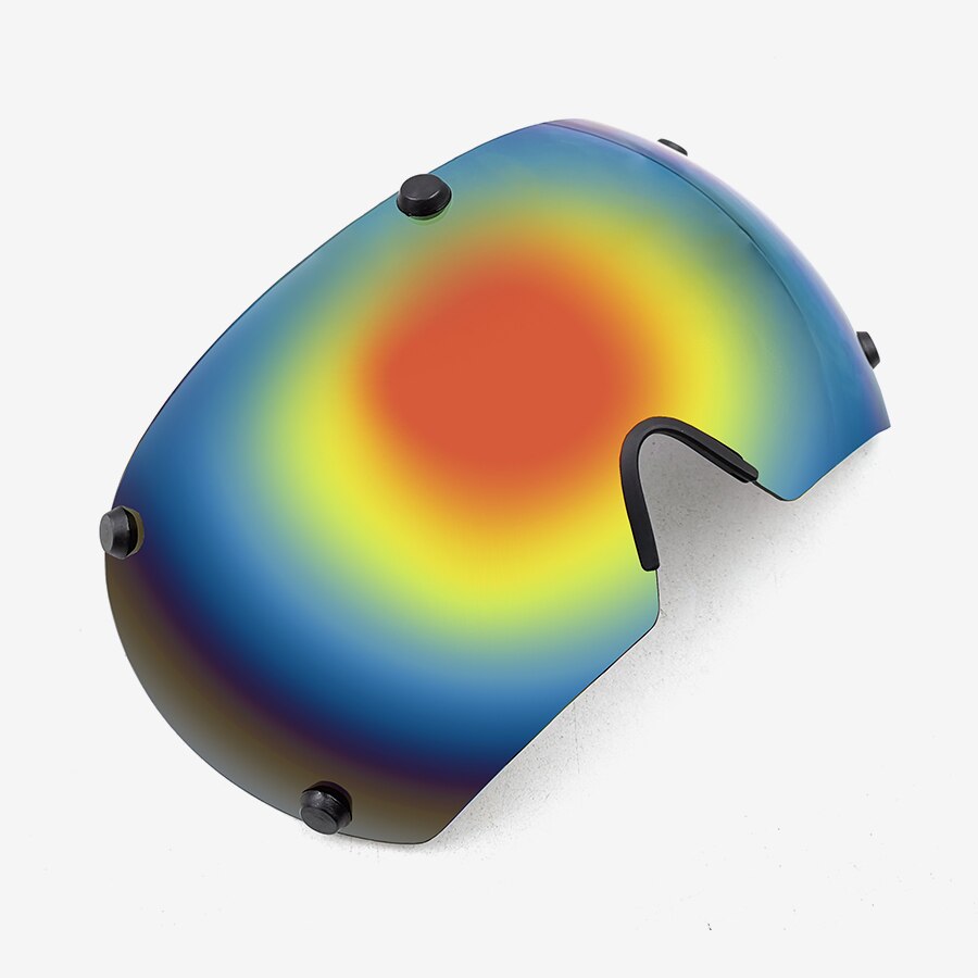 Aero Helm objektiv transparent grau Triathlon tt radfahren Helm objektiv rennrad fahrrad Helm objektiv brille visier helmt Zubehör: mehrfarbig