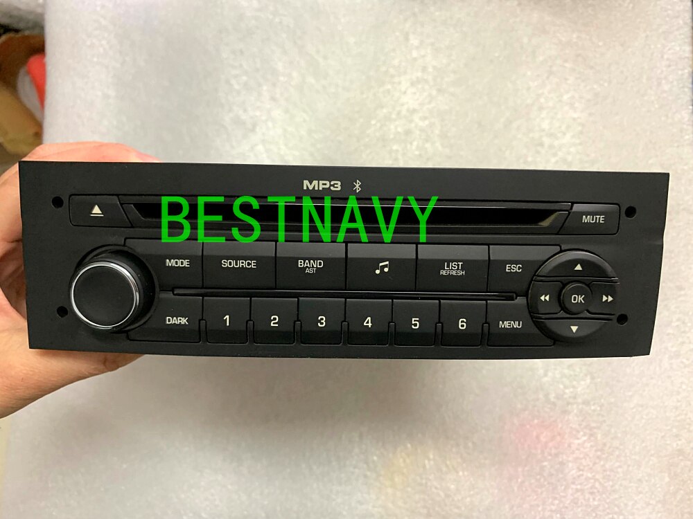 Genuino RD45 X7R coche Radio CD USB Bluetooth para Peugeot 207, 206, 307, 308, 807 Citroen C2 C3 C4 C5 C8 con 3 conectores