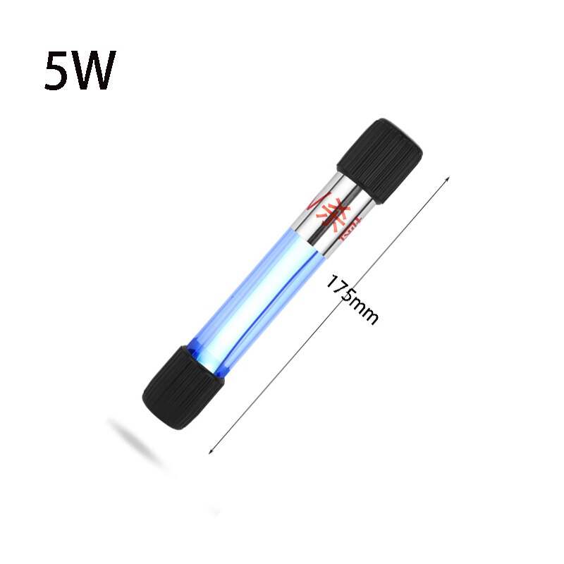 Lámpara esterilizadora UV sumergible, filtro ultravioleta de luz, limpiador de agua impermeable para acuario, estanque, Coral, pecera, 5w/7w/9w/11w: 5W-US plug
