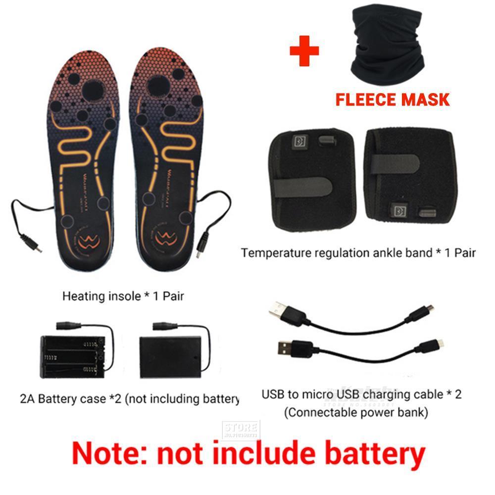 Semelles chauffantes USB pour Ski d&#39;hiver, chauffantes, chauffantes, thermiques, électriques, à piles, pour Sports de plein air: SE338LA Battery Case